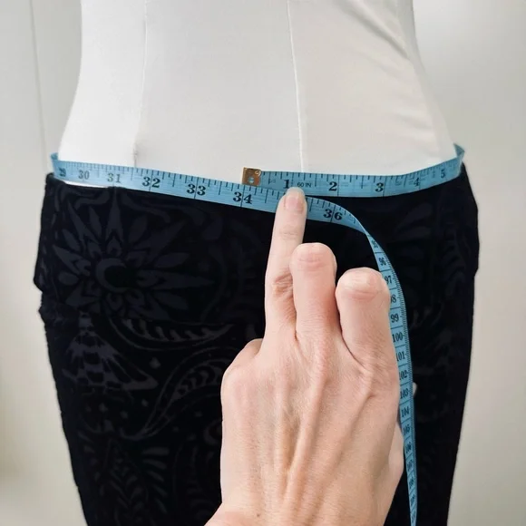 Killstar Genesis Lace Up Black Velvet Burnout Gothic Maxi Skirt - Picture 12 of 13